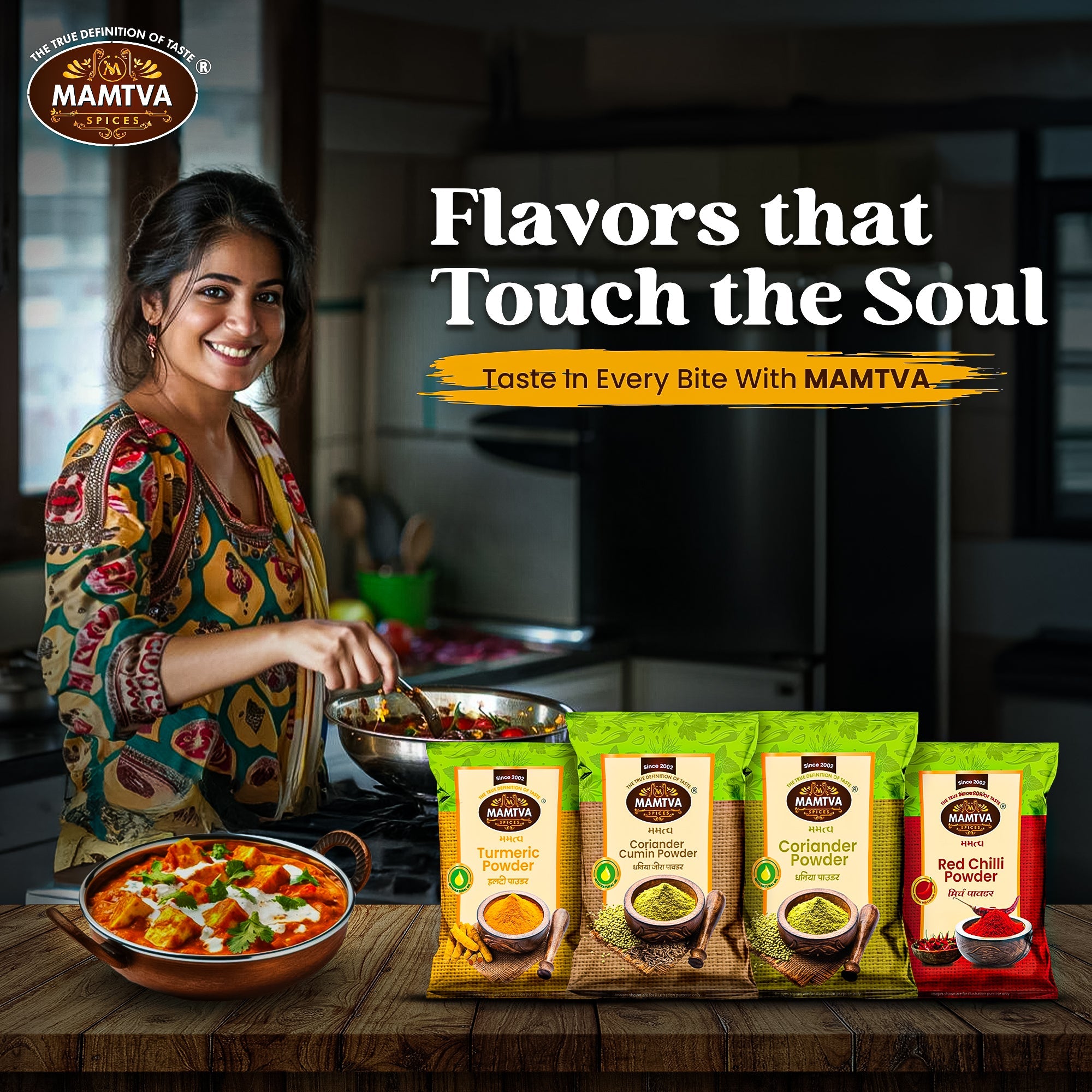 Natural, Fresh & Aromatic Indian Spices