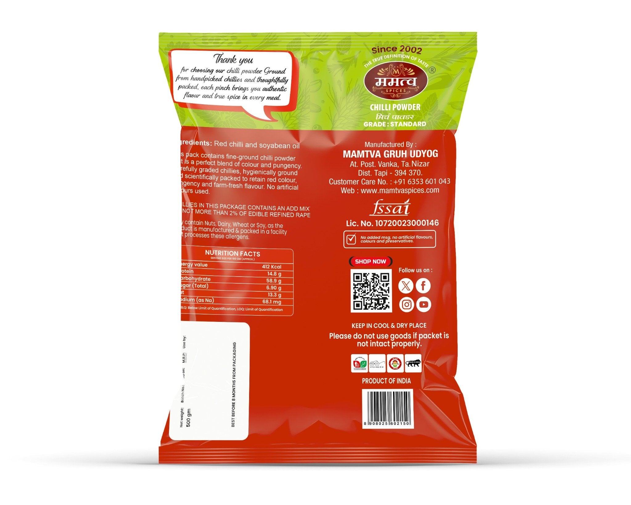 Red Chilli Powder